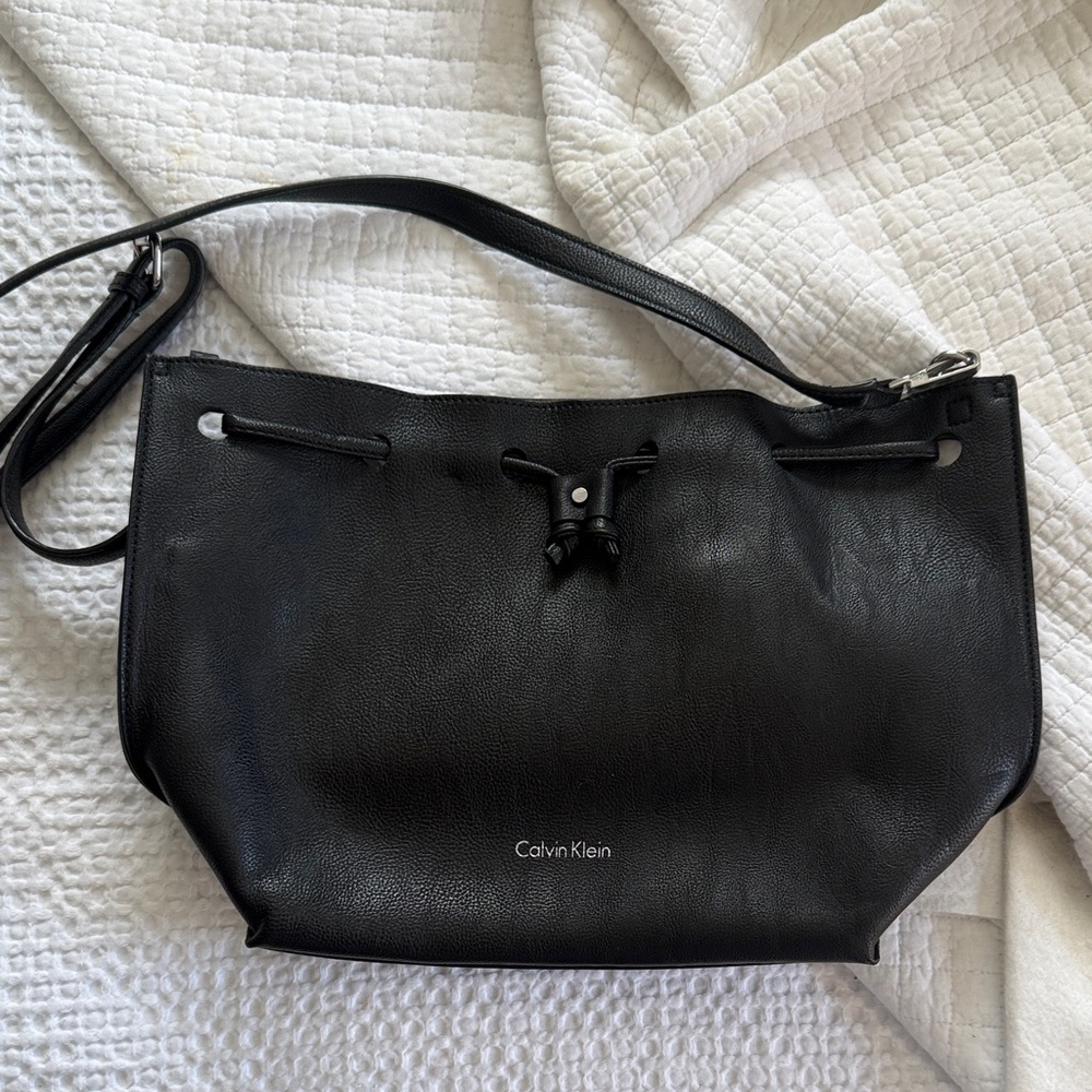 Calvin Klein Classic Black Shoulder Bag